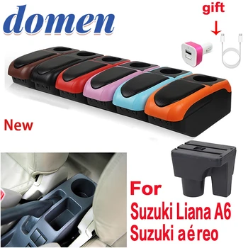 Näiteks Suzuki Liana A6 taga kast Suzuki aéreo taga kasti taga Ladustamise kasti Sise-USB topsihoidja auto Tarvikud