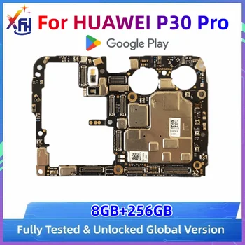 XIFEHHE Globaalne Versioon Lukustamata Emaplaadi Jaoks HUAWEI P30 Pro Logic Board Täielikult Testitud Emaplaadi Täis Kiibid 8GB+256GB