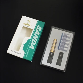 Komplekt Classic Tubakas Sigareti filter Loominguline Microfilter Suitsu Huulik Terve Hot Müük Tubaka Toru Kingitus Meestele