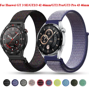 20 22mm Smart Watch Nailonist Rihma Huawei Vaadata GT3 GT 3 42 46 mm SE Randme Bänd GT 2 GT2 Pro 46 mm Watchband Käevõru Vöö Correa