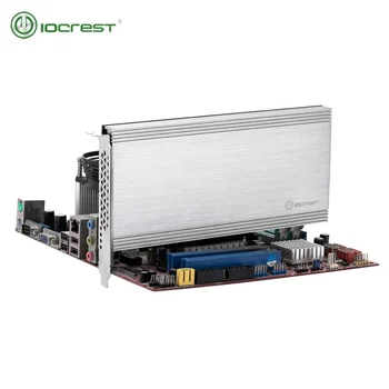 IOCREST 4 sadamate täie hooga M. 2 NVMe m key ports PCIe 3.0 x16 controller adapter kaart