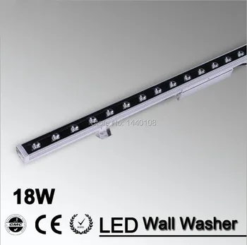 18W LED Seina Pesumasin Valgus RGB/W/R/G/B/Y/WW 85-265V Epistar Chip 50000h CE, RoHS