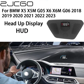 ZJCGO Auto HUD Ekraan Auto Projektor Häire Head Up Display Kiiruse Esiklaas BMW X5 X5M G05 X6 X6M G06 2018~2023