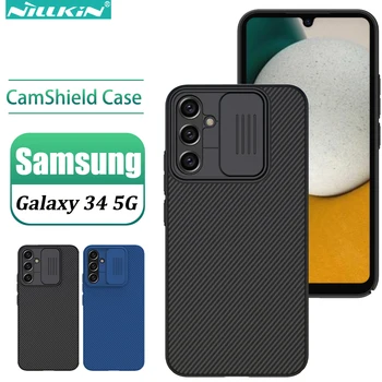 Nillkin CamShield Case for Samsung Galaxy A34 5G, Loominguline Lükake Objektiivi Telefon Protector Kate