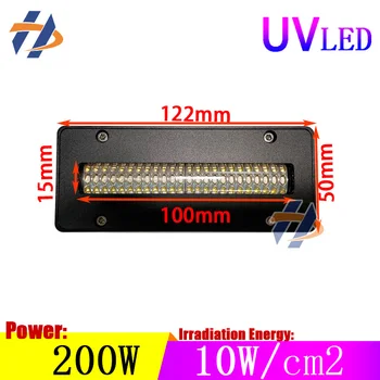 UV Tint Kuivatamise LED UV Glat Printer 6090 6040 2513 2030 Mitu mudelid 0f LED Seadmed, High Power 200w 385nm-395nm 10015
