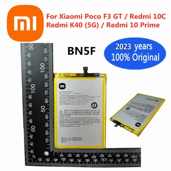 Uus 100% Originaal Xiaomi BN5F 5000mAh Asendaja Xiaomi Redmi K40 5G / Redmi 10C / Redmi 10Prime / Poco F3 GT Telefon Bateria