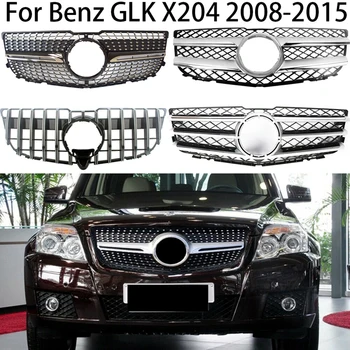 Uuendada Auto Keskel Center Iluvõre esistange Grill Mercedes-Benz GLK X204 2008-2015 Auto Tarvikud Car Styling