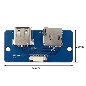 USB Liides SD Kaardi Adapter PCB Pardal Ühendus Touch Ekraan Sidewinder X1 X2 Geenius/Pro Emaplaadi adapter 3d-Printer