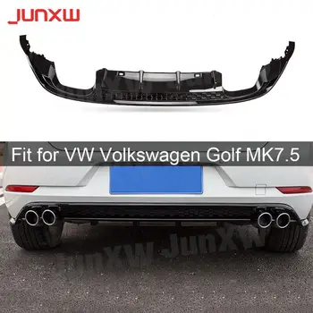 Uue Golfi PP Black Spoiler Tagumine Lip Hajuti jaoks VW Volkswagen Golf 7 7.5 MK7.5 Ja Standard GTI 2017 2018 2019 Car Styling