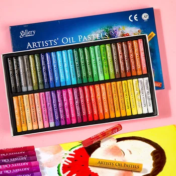 50 Tükki Pastel Pliiatsid Värvipliiatsid Joonistamise Komplekt Paksem Täitke Colori Jaoks Giz Pastell Värvi Pliiats Kriit Pastelli Lapsed Kooli Kirjatarvete