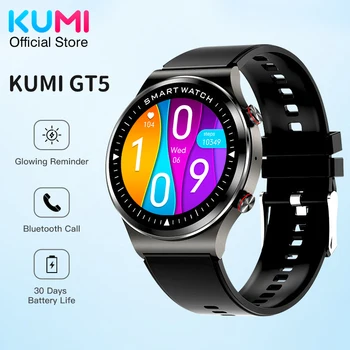KUMI GT5 Smart Watch Bluetooth Kõne IP68 Elu Veekindel Südame Löögisagedus, vererõhk, Vere Hapniku Järelevalve 30 Päeva Aku Eluiga