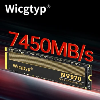 Wicgtyp M. 2 NVME PCIE SSD 512 GB 1 TB 2TB 22x80mm Sise-Solid State Drive M2 Ssd NVMe PCIe Gen4.0x4 kõvaketaste Jaoks PS5 Desktop
