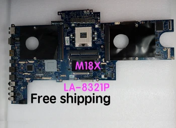 Sobib DELL M18X Sülearvuti Emaplaadi LA-8321P Emaplaadi 100% testitud täielikult töö