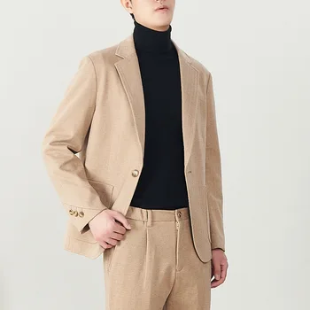 MRMT 2023 täiesti Uus Meeste Ülikond korea Versiooni Trendikas Vabaaja Äri Ametliku Kulumise Soe Kvaliteetne Villane Ülikond