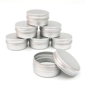 PAKENDIS 100 - 15Ml Alumiinium Tina Suur moodustavad Küünal Potid Võimsus Tühi Suur Kosmeetika/Küünla/Spice Potid