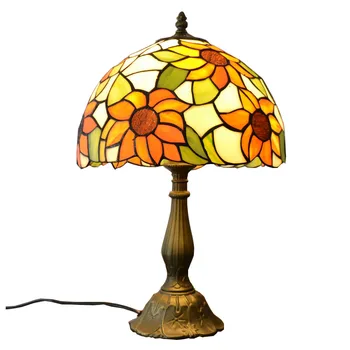 Tiffany stiilis E27 led lugemise laualamp vitraaži lambivarju tabel valgus seistes lambi Magamistuba Uuringu Pulmad tabel valgustus