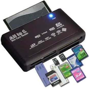 Card Reader all In One Card Reader USB 2.0 SD-Kaardi Lugeja-Adapter Toetab TF CF SD, Mini-SD-SDHC MMC, MS, XD