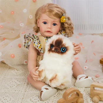 50cm Uuestisündinud Beebi Nukud Tõetruu Uuestisündinud Beebi Nukk Realistlik kogu Keha Silikoon Baby Doll Vastsündinud Saab Beebi Sünnipäeva Kingitus