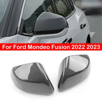 Ford Mondeo Fusion 2022 2023 Auto Rearview Küljel Peegel Tiiva Kate Ühise Põllumajanduspoliitika Välimise Ukse Taga Vaadata Raam Juhul Sisekujundus Carbon Fiber