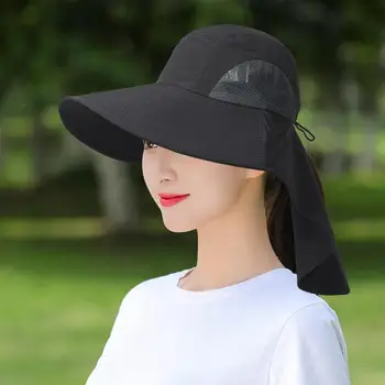 Unisex Väljas Päikese käes Müts Kaela Klapp UV-Kaitse Kalapüük Müts Kokkupandav Veekindel Matkamine Müts Laia Ääreni Naised Mehed Aiandus Müts