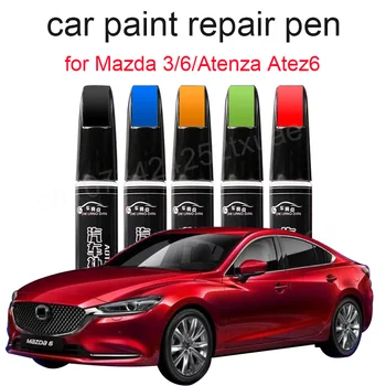Auto Värvi Remont Pen Mazda 3 6 Atenza Atez 6 Touch Up Paint Scratch Remont, Lisaseadmed Must Valge Punane Sinine