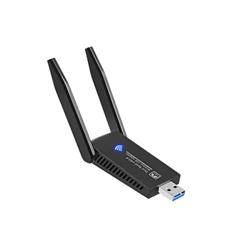 WiFi Traadita Võrgu Kaart USB 3.0 1300M Adapter AC1300 Antenni jaoks Sülearvuti Mini Dongle