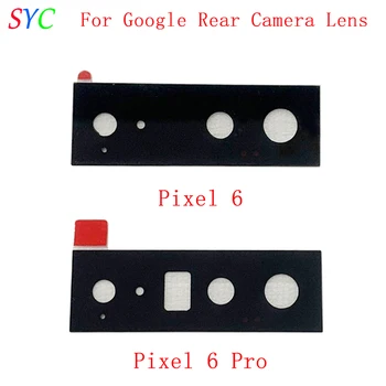 Tagumine Tagasi Kaamera Objektiivi Klaasi Google Pixel 6 Pro Kaamera Klaas Objektiivi Parandus Osad