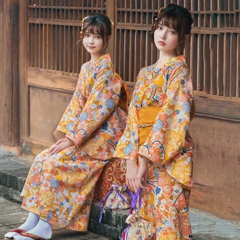 Jaapani Traditsiooniline Kimono Naiste Harajuku Haori Pikk Rüüdes Yukata Ao Dai Obi Geisha Kleit Seksikas Hommikumantel Anime Cosplay Kostüümid