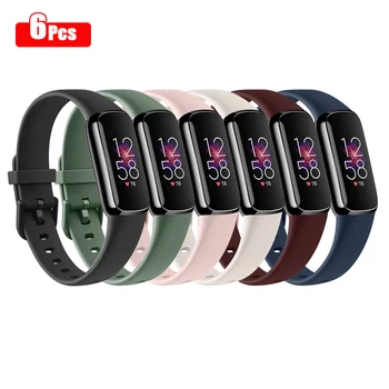 6tk/4tk/palju Pehmest Silikoonist Rihm Jaoks Fitbit Luxe Band Sport Smart Watch Käevõru Käepaela Eest Fitbit Luxe Rihm Watchband