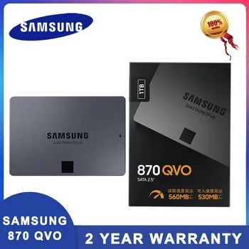 SAMSUNG 870 QVO 1 TB 4TB Internal SSD (Solid State Disk Kõvaketas SATA 3 HDD kõvaketas Sülearvuti Max 560Mbs HDD PC