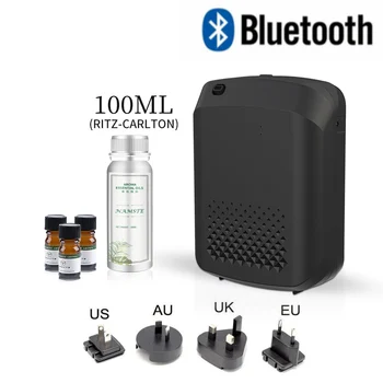 Uus Komplekt, Lõhn Difuusor 100ML Parfüüm eeterlik Õli 1000m3 Bluetooth õhuvärskendajad Smart Home Lõhnaaine Elektrilised Aromaatsed Oasis
