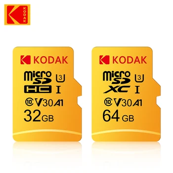 Hulgi-KODAK Micro SD Mälukaart 32GB 64GB Mini TF Card 32GB 64GB Microsd Mälukaart Class 10 Flash Card Drive 64GB Nutitelefoni