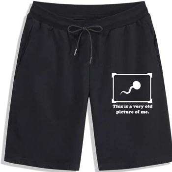 See On Väga Vana Pilt Minust (Naljakas Meeste lühikesed püksid), Slim Fit Tees Meeste Puuvillased Top Meeste shortss Jaapani Stiilis Veider