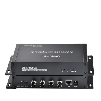 Video Kodeerija Ringhäälingu SDI IP H. 265 Streaming Audio IP Converter RTMP SDI Kodeerija