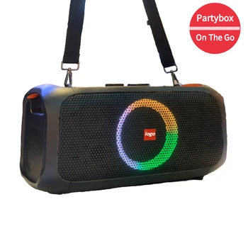 2022 Uusim DJ Pool Kõneleja Partybox Go Kaasaskantavad Juhtmeta Karaoke Led professionaalse heli traadita mikrofon