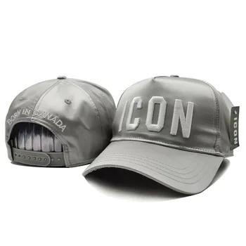 Kohandatud IKOONI Puuvill Baseball Caps IKOON Logo Tähed Kõrge Kvaliteediga Kork Meeste ja Naiste Müts Must Kork Isa Mütsid Hulgimüük