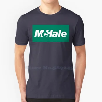 McHale Vabaaja Streetwear Printida Logo T-särk Graafiline 100% Puuvill Suured Tee