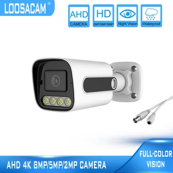 OEM Väljas 2MP Plastikust Bullet Turvalisuse Värv Öise Nägemise Colorvu 4 IN 1 Video CCTV Kaamera