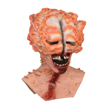 Viimane Usa Halloween Pea Mask Mäng Clickers Täis Peaga Lateksist Mask Peakatted Cosplay Teha Pool Maskeraad Prop Halloween Cosplay
