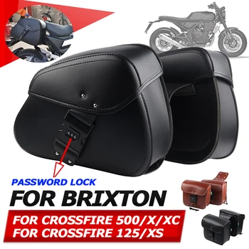 Eest Brixton Crossfire 500 X XC 500 X 125XS 125 XS Mootorratta Tarvikud SaddleBag Pool Pagasi Kotid Sadul Salvestamise Vahend Kotid