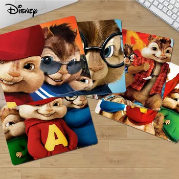 Disney Alvin Ja Koopaoravad Mousepad Väike Koomiks Anime Gaming Pad Klaviatuur, Hiir Matid Sile Firma PC Gamer Mousemat