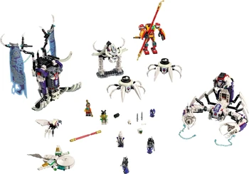 Reisi West Golden Mech Monkey King ehitusplokid Ühilduvad Lego 80028 Robot Mecha Mudel Tellised jõulukinke