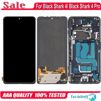 AMOLED Originaal Jaoks Xiaomi Black Shark 4 Pro LCD Ekraan HAI PRS-H0 PRS-A0 KSR-A0 PAR-H0 Puutetundlik Digitizer Assamblee