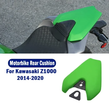 Z1000 Mootorratta Kaassõitja Tagumine Iste Pehme Soolo Istmepadja Pad Must Roheline Sobib Kawasaki Z1000 2014 - 2020