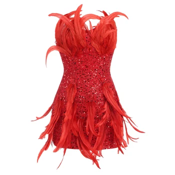 Punane Sulg Litrid Lühike Kleit 2023 Suvel LuxuriousFairy Kleidid Sobivad Ametlik Sraduation Pooled Sünnipäevad Pulmad