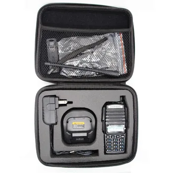 BAOFENG Walkie Talkie UV-82 UV82 UV-8D Motorola GP328 kahesuunaline Raadio Kaasaskantav Hunting Bag Reisi Läbi Käekott Ladustamise Kasti Puhul