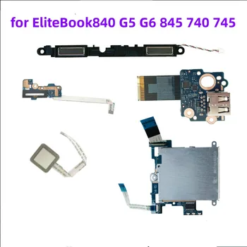 Algne jaoks EliteBook840 G5 G6 845 740 745-Kaardi Lugeja, Kõlar, USB-Lüliti Juhatuse Fingerprint