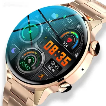 2023 NFC Smartwatch Naiste AMOLED 390*390 HD Ekraan Alati Ekraanil Bluetooth Helistamine Smart Watch IP68 Veekindel Sport Kellad