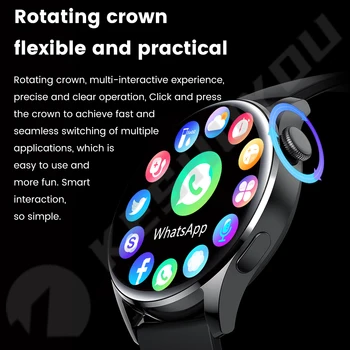Uus GT5 Smart Watch Mehed Kõnele Vastamine Fitness Tracker Traadita Laadimise NFC Naiste Smartwatch Kingitus Huawei Telefon iOS Veekindel