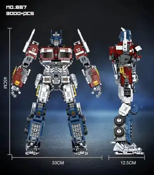 2023 Uusi Tehnilisi Filmi Robot ehitusplokid Mudeli KES Loovust Deformatsioon Mech Tellised Mänguasjad Poistele Sünnipäeva Kingitus Komplekt